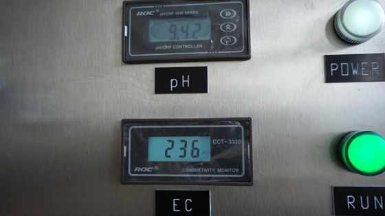 산업용 물 이온 정수기 1000L/h 알칼리성 산성 스테인리스 스틸