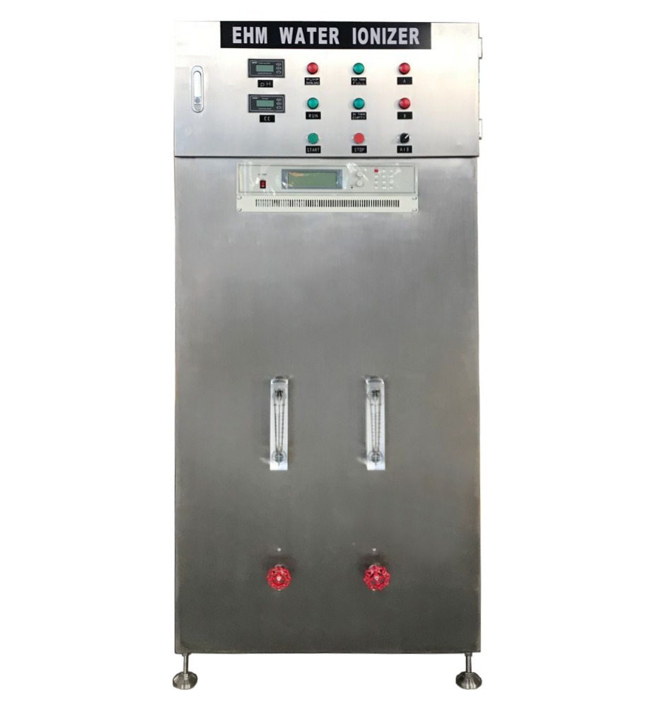 산업용 물 이온 정수기 1000L/h 알칼리성 산성 스테인리스 스틸